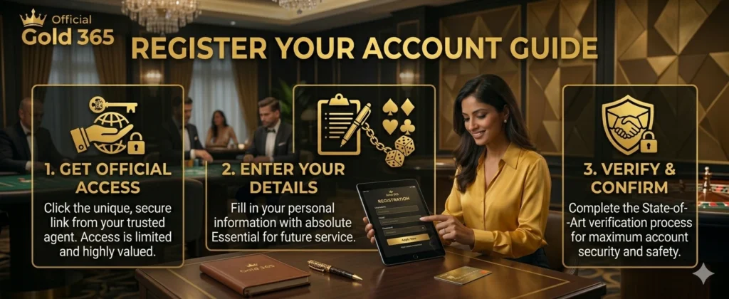 Gold 365 Register Account