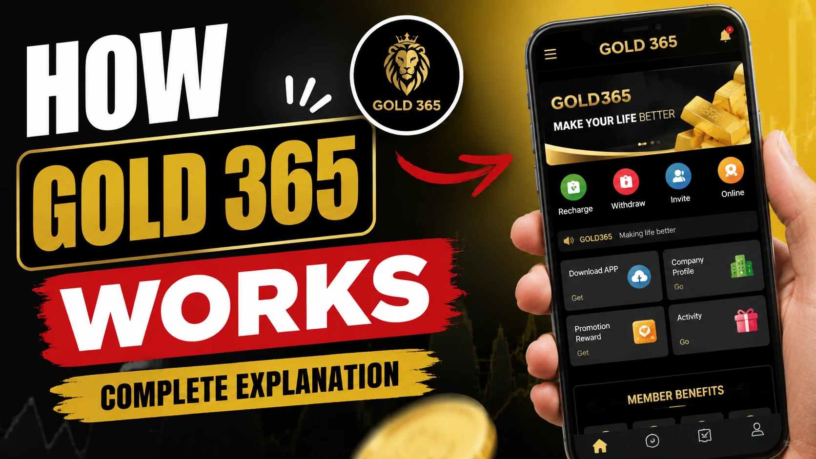How Gold 365 Works Full tutorial