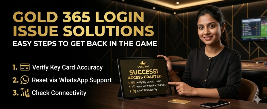 Gold 365 Login Issue Solution