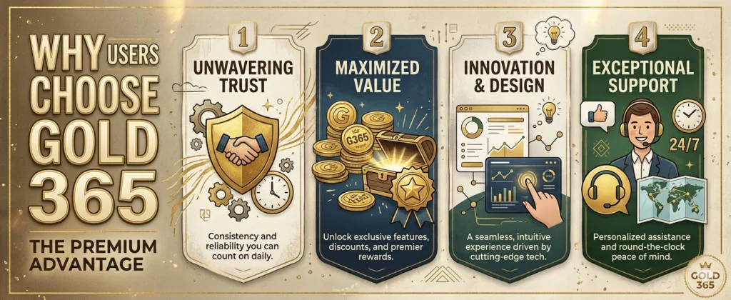 Why Users Choose Gold 365